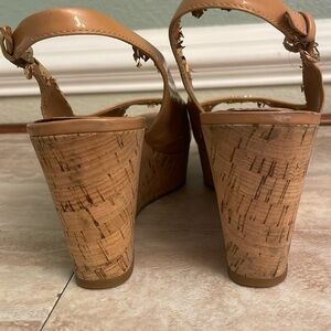 COACH wedges Cream/Beige 10